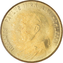 Coin, VATICAN CITY, John Paul II, 200 Lire, 1984, MS(65-70), Aluminum-Bronze