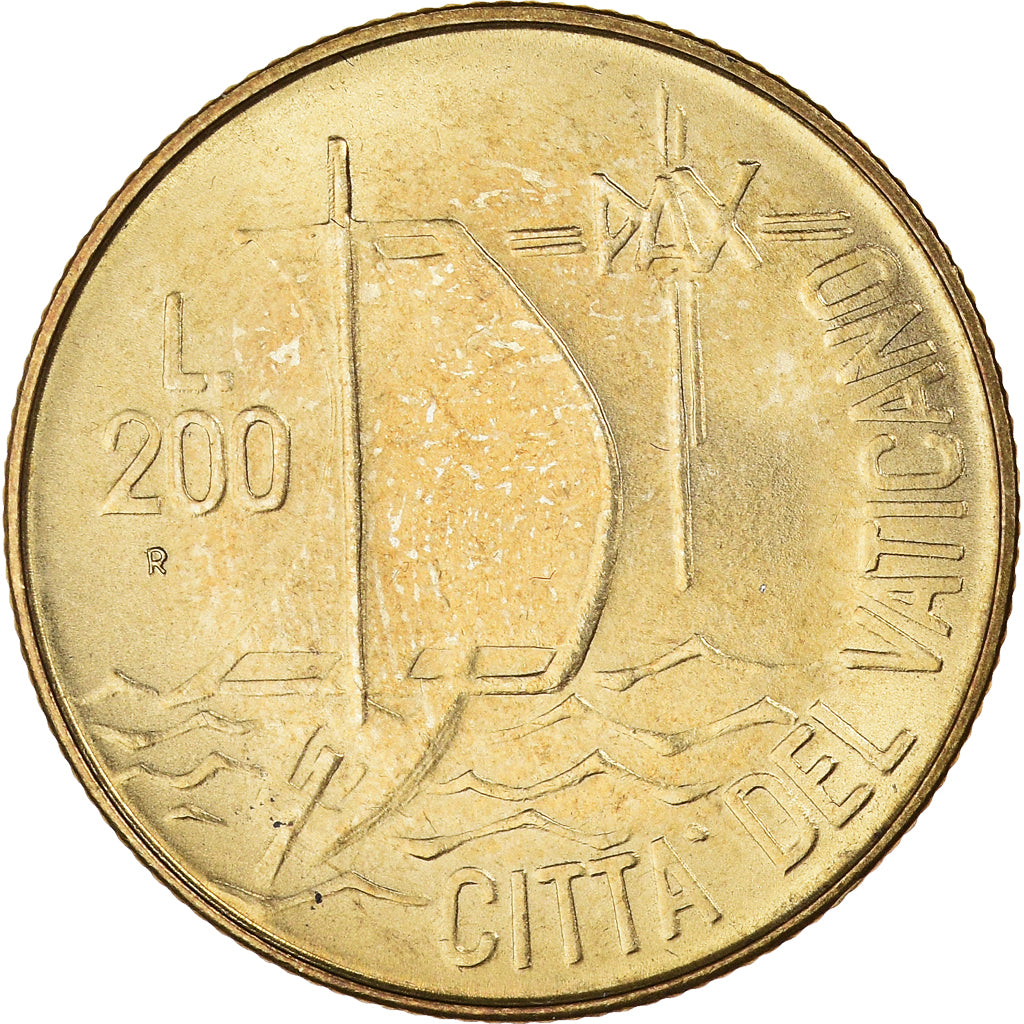 Moneta, CITTÀ DEL VATICANO, John Paul II, 200 Lire, 1984, FDC
