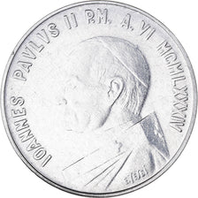 Coin, VATICAN CITY, John Paul II, 10 Lire, 1984, Rome, MS(65-70), Aluminum