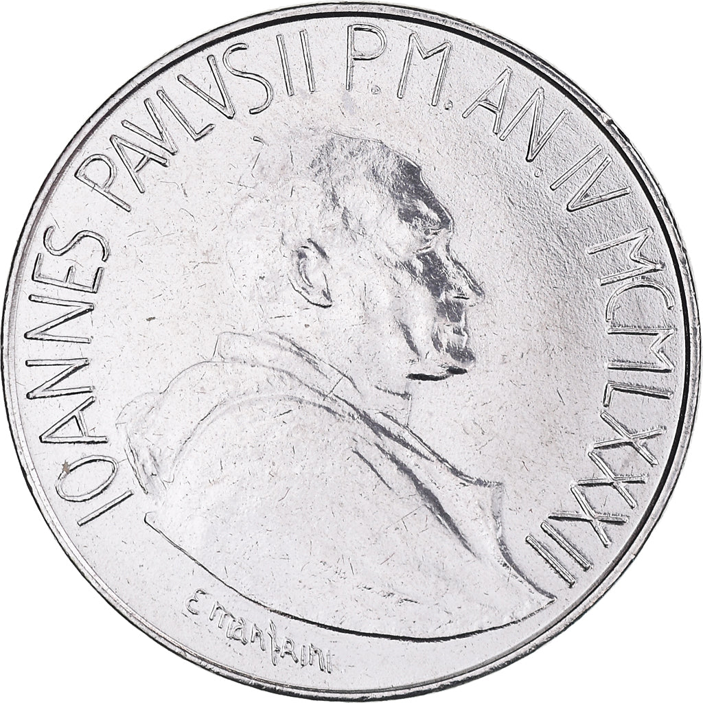 Moneda, CIUDAD DEL VATICANO, John Paul II, 100 Lire, 1982, FDC, Acero