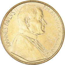 Coin, VATICAN CITY, John Paul II, 200 Lire, 1986, MS(65-70), Aluminum-Bronze