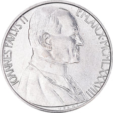 Coin, VATICAN CITY, John Paul II, 10 Lire, 1988, MS(65-70), Aluminum, KM:206