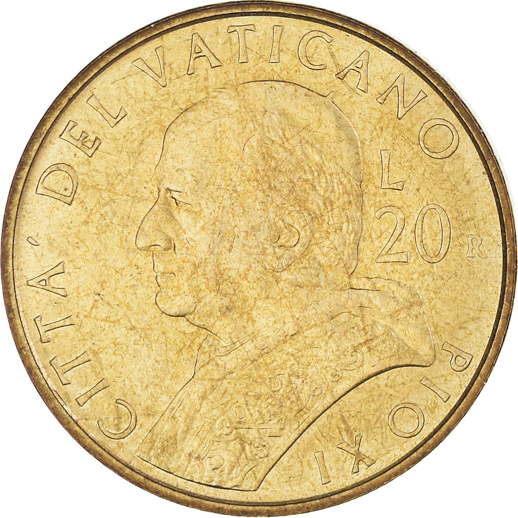 Moneta, CITTÀ DEL VATICANO, John Paul II, 20 Lire, 2001, Rome, FDC, Ottone