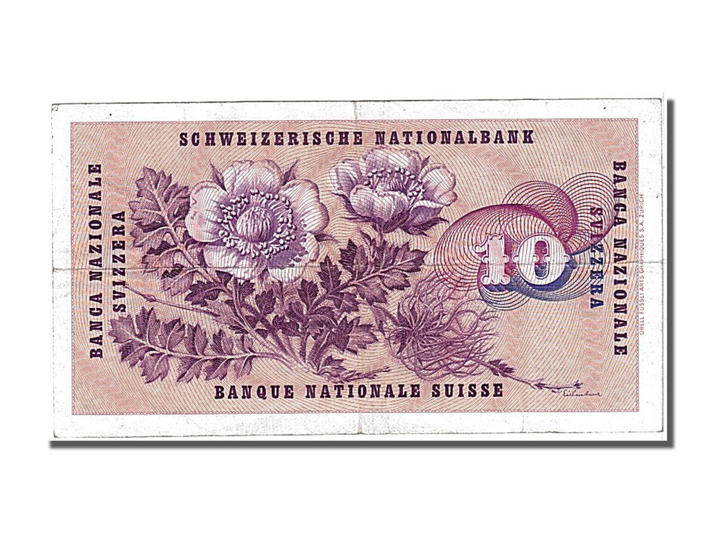 Banknote, Switzerland, 10 Franken, 1959, 1959-12-23, EF(40-45)