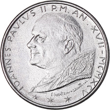 Coin, VATICAN CITY, John Paul II, 50 Lire, 1995, Roma, MS(65-70), Stainless