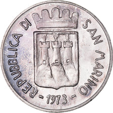 Coin, San Marino, 500 Lire, 1973, Rome, MS(65-70), Silver, KM:29