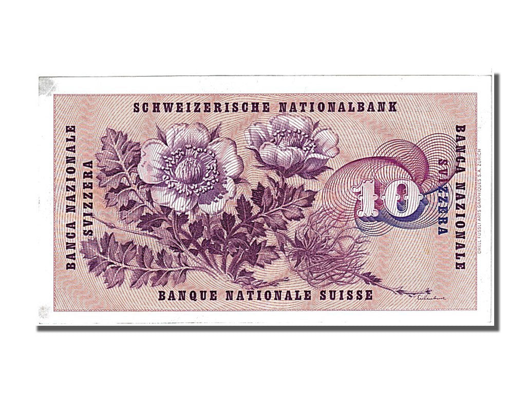 Banknote, Switzerland, 10 Franken, 1959, 1959-12-23, AU(50-53)