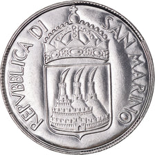 Coin, San Marino, 100 Lire, 1973, MS(63), Steel, KM:28