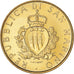 Coin, San Marino, 200 Lire, 1987, MS(65-70), Aluminum-Bronze, KM:208