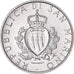 Moeda, San Marino, 2 Lire, 1987, Rome, MS(65-70), Alumínio, KM:202