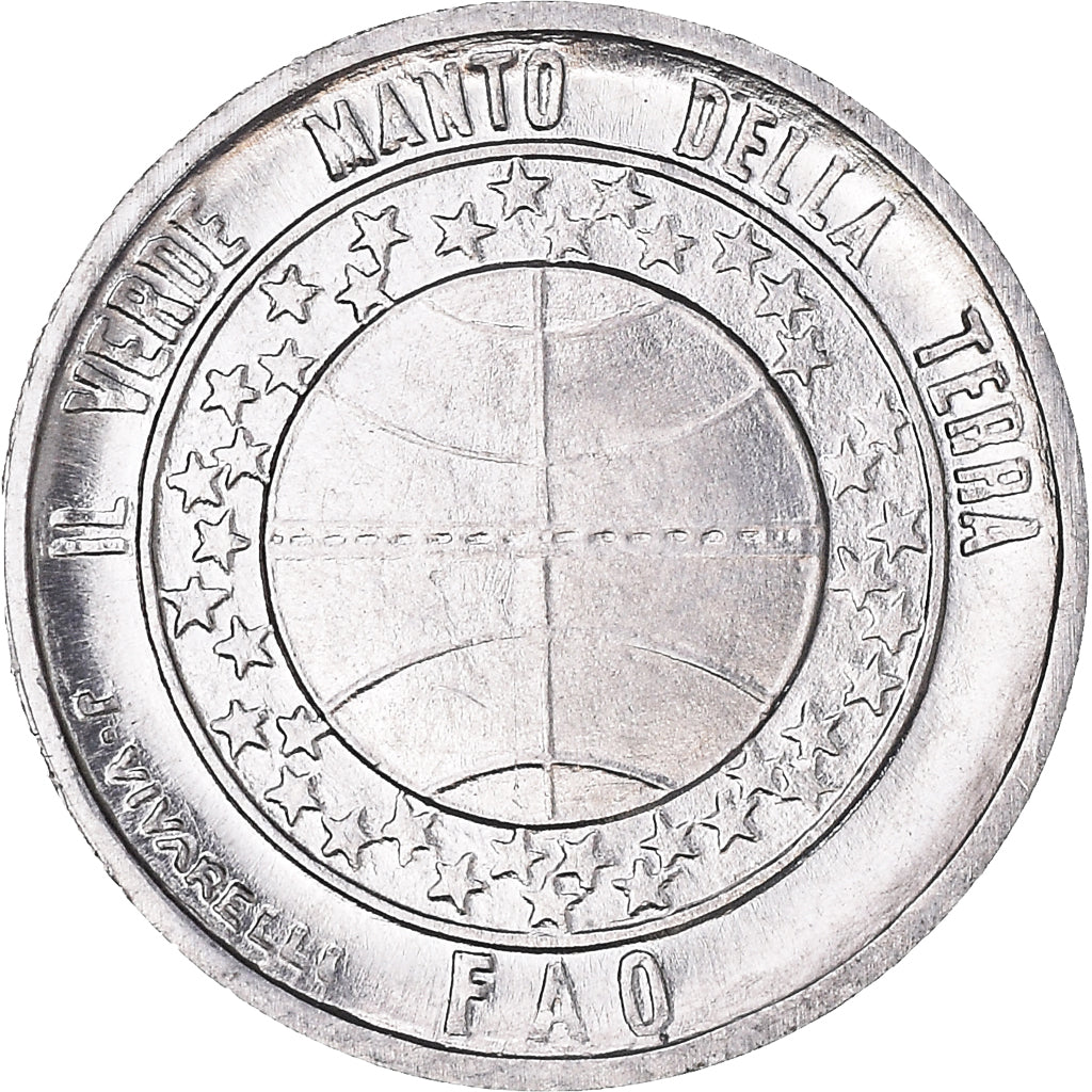 Moneda, San Marino, Lira, 1977, FDC, Aluminio, KM:63