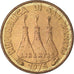 Moneda, San Marino, 20 Lire, 1975, Rome, SC, Aluminio - bronce, KM:44