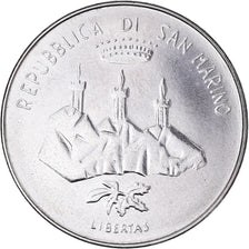 Moneta, San Marino, 100 Lire, 1986, Rome, FDC, Acciaio, KM:193
