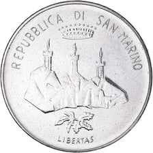 Munten, San Marino, 50 Lire, 1986, Rome, UNC-, Staal, KM:192