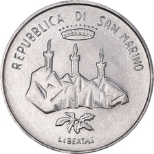 Coin, San Marino, 10 Lire, 1986, Rome, MS(65-70), Aluminum, KM:190