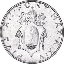 Coin, VATICAN CITY, Pius XII, 2 Lire, 1952, MS(65-70), Aluminum, KM:50