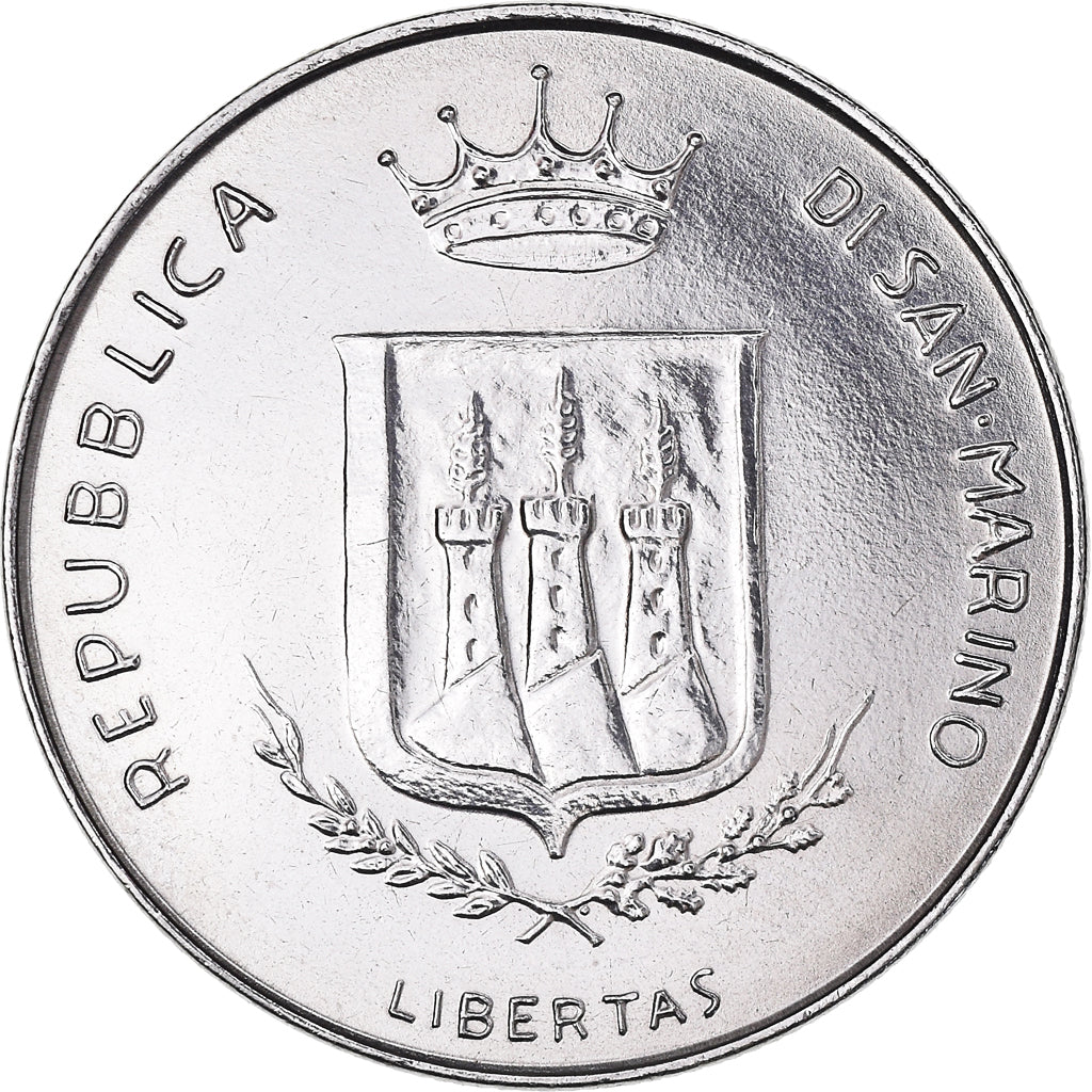Monnaie, Saint Marin , 100 Lire, 1983, Rome, FDC, Acier, KM:151