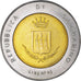 Coin, San Marino, 500 Lire, 1983, Rome, MS(63), Bi-Metallic, KM:153
