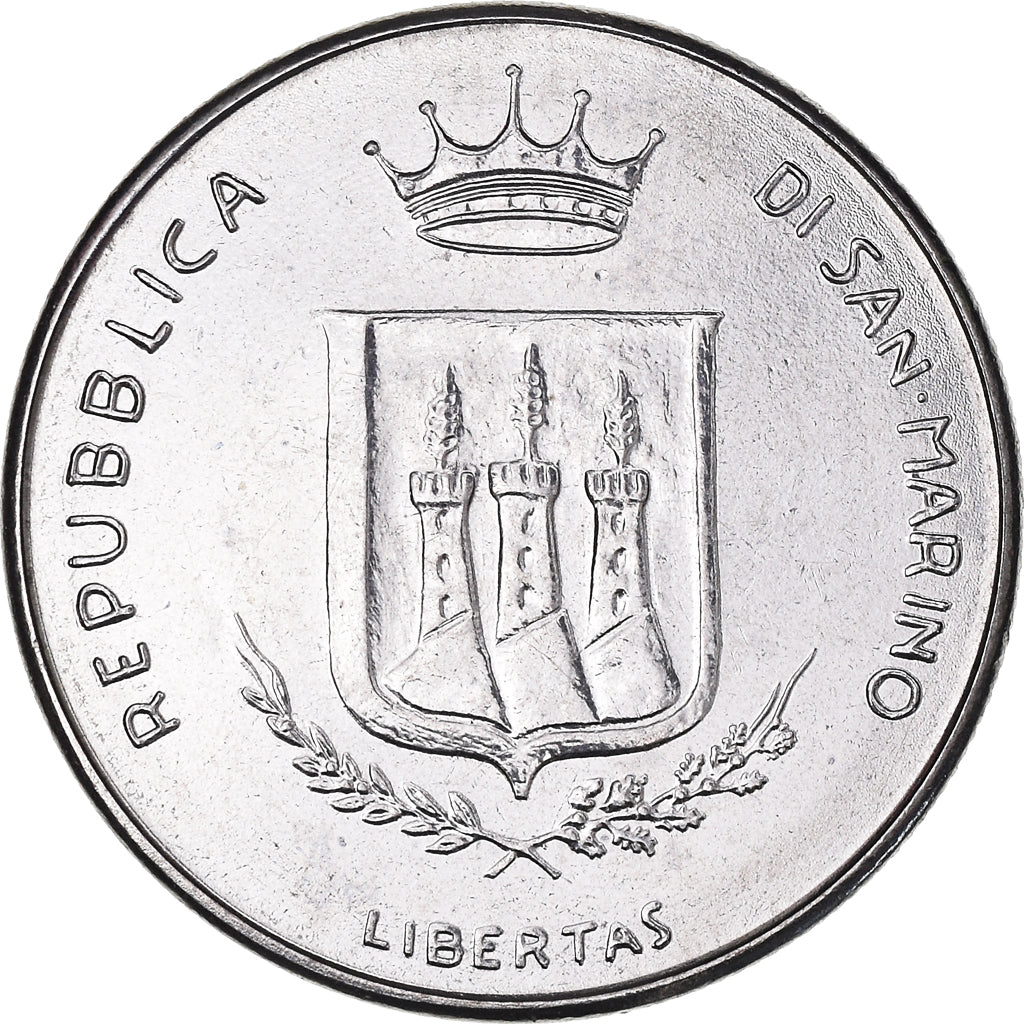 Münze, San Marino, 50 Lire, 1983, Rome, STGL, Stahl, KM:150