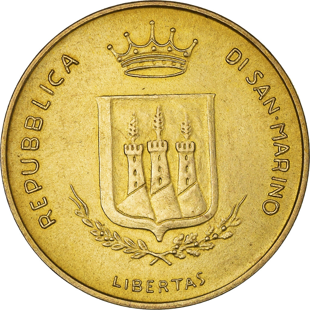 Monnaie, Saint Marin , 20 Lire, 1983, Rome, FDC, Bronze-Aluminium, KM:149