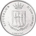 Coin, San Marino, 5 Lire, 1983, Rome, MS(65-70), Aluminum, KM:147