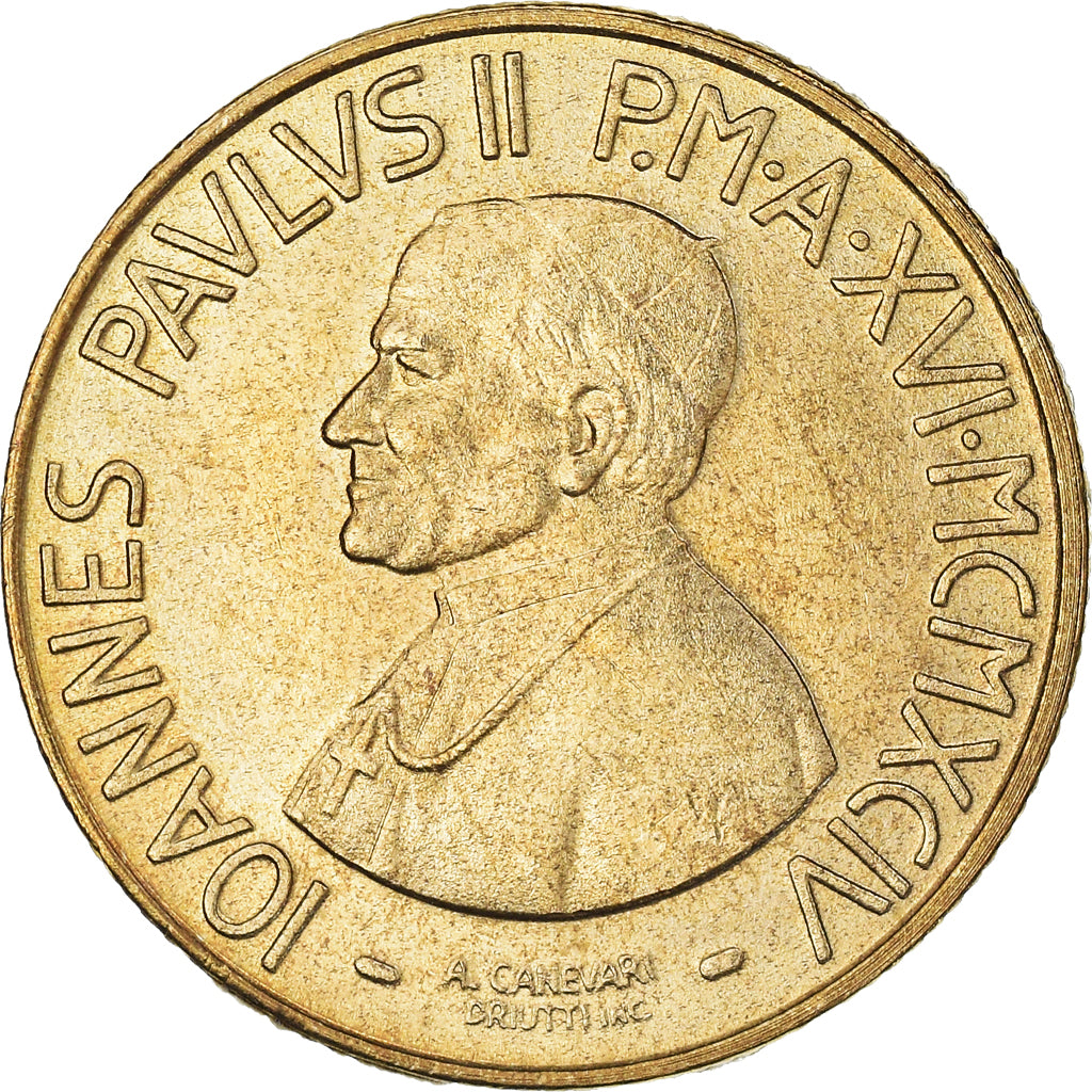 Monnaie, Cité du Vatican, John Paul II, 200 Lire, 1994, FDC, Bronze-Aluminium