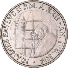 Coin, VATICAN CITY, John Paul II, 100 Lire, 2000, Rome, MS(63), Copper-nickel