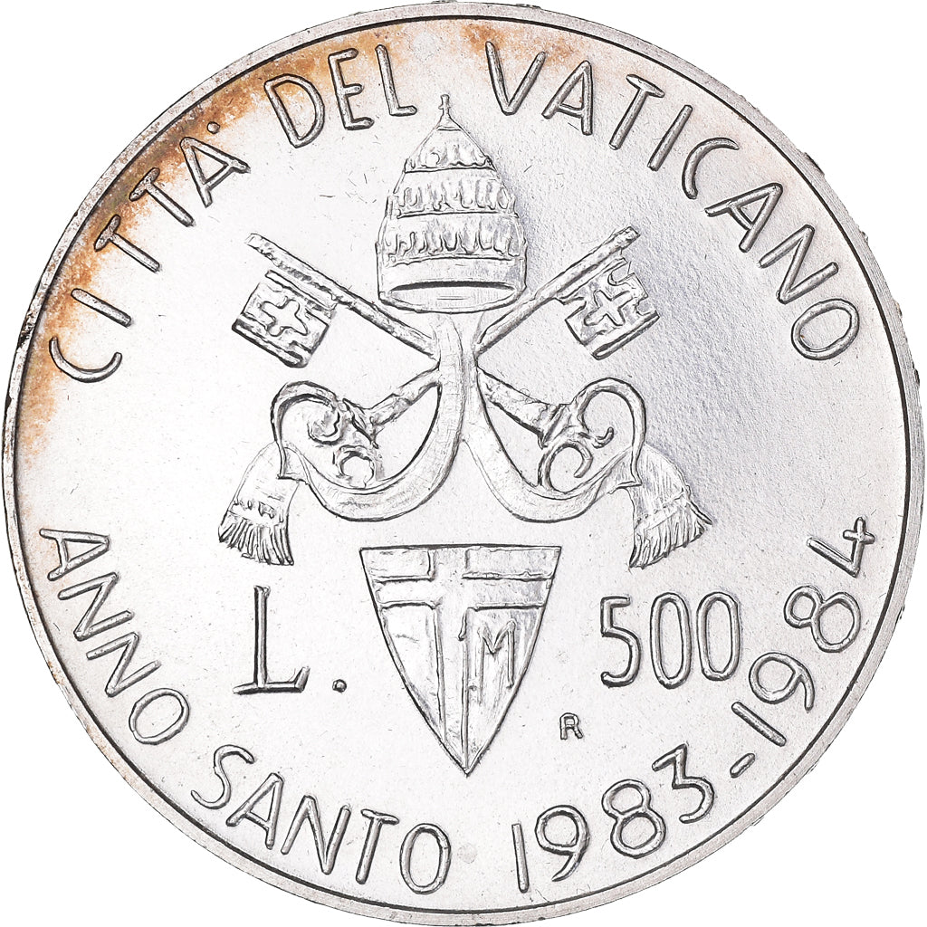 Moneta, CITTÀ DEL VATICANO, John Paul II, 500 Lire, 1983, Roma, FDC, FDC