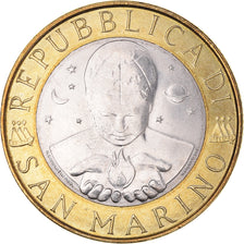 Coin, San Marino, 1000 Lire, 2000, Rome, AU(50-53), Bi-Metallic, KM:405