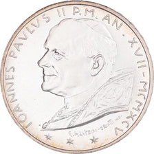 Coin, VATICAN CITY, John Paul II, 1000 Lire, 1995, MS(65-70), Silver, KM:268