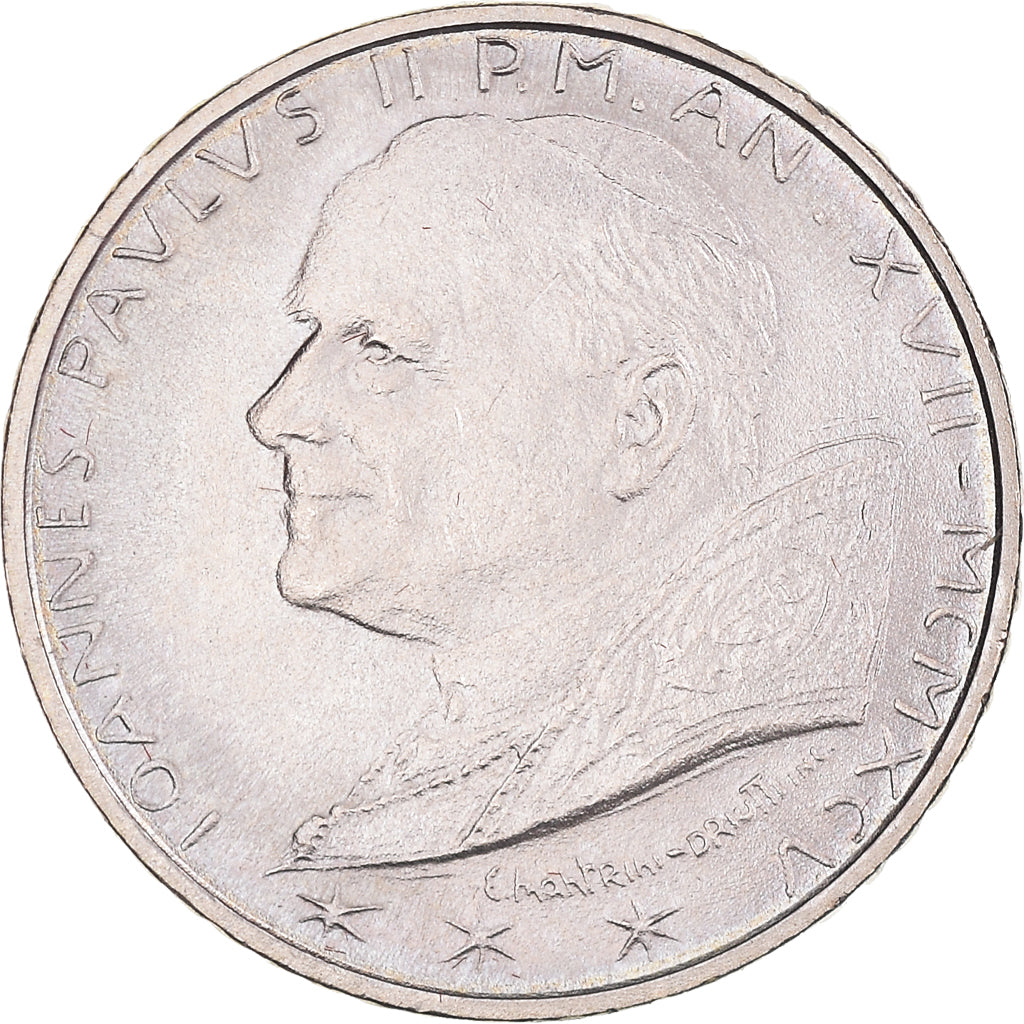 Coin, VATICAN CITY, John Paul II, 100 Lire, 1995, Roma, MS(65-70)