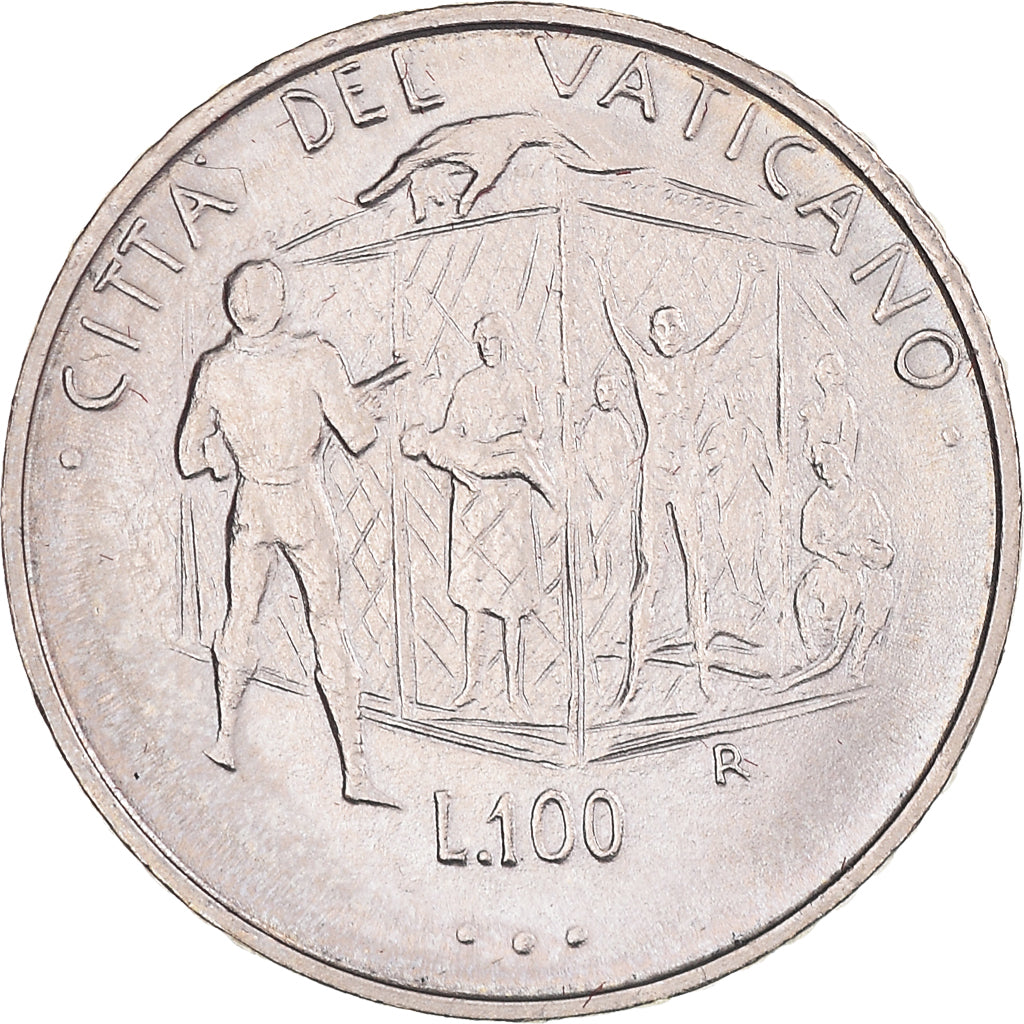 Coin, VATICAN CITY, John Paul II, 100 Lire, 1995, Roma, MS(65-70)
