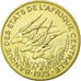 Moneta, Kraje Afryki Zachodniej, 100 Francs, 1975, MS(65-70), Nikiel, KM:4