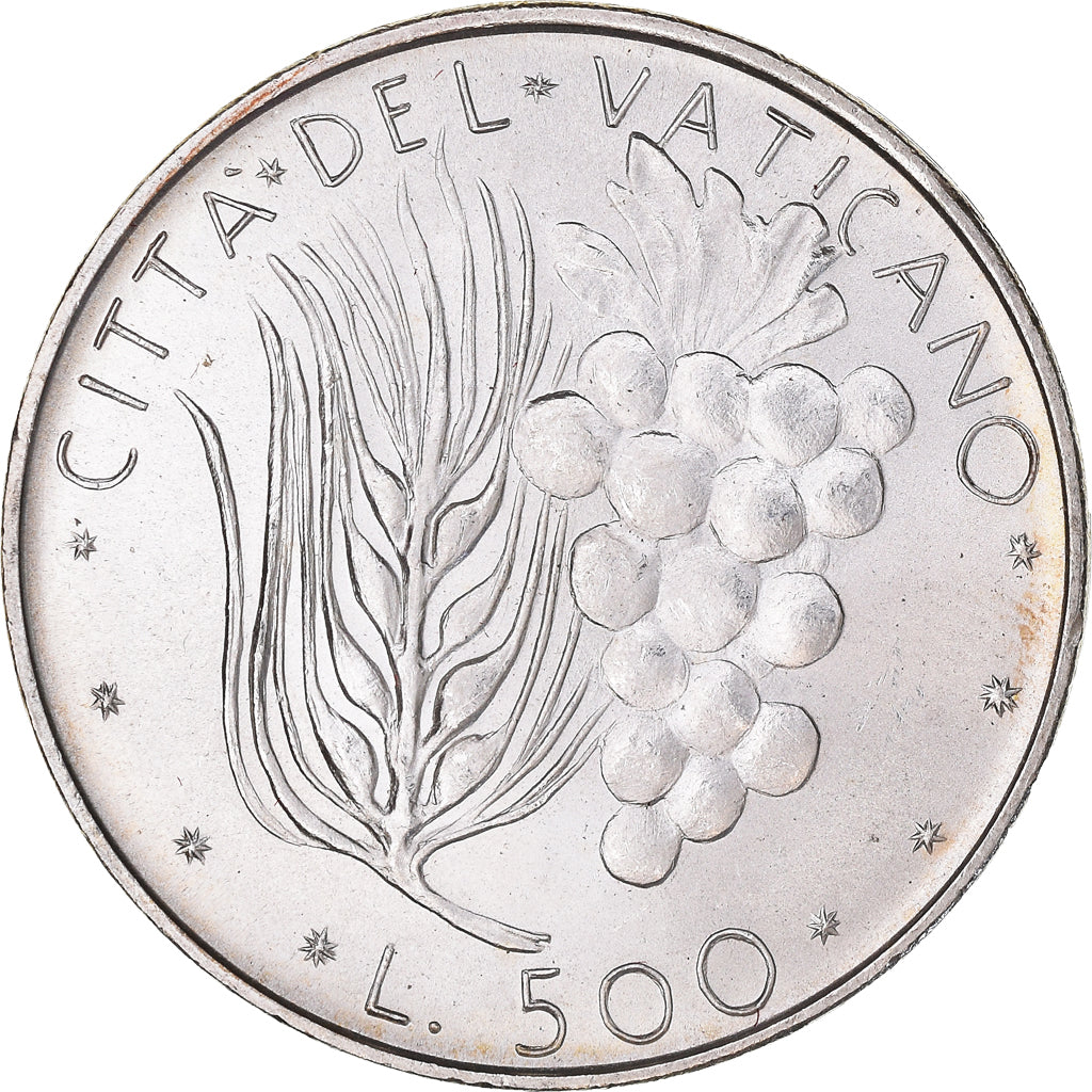 Moneda, CIUDAD DEL VATICANO, Paul VI, 500 Lire, 1975, FDC, Plata, KM:123