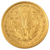 Afrique Occidentale, République française, 25 Francs Essai
