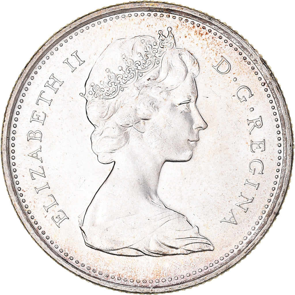 Coin, Canada, Elizabeth II, 25 Cents, 1967, Royal Canadian Mint, Ottawa