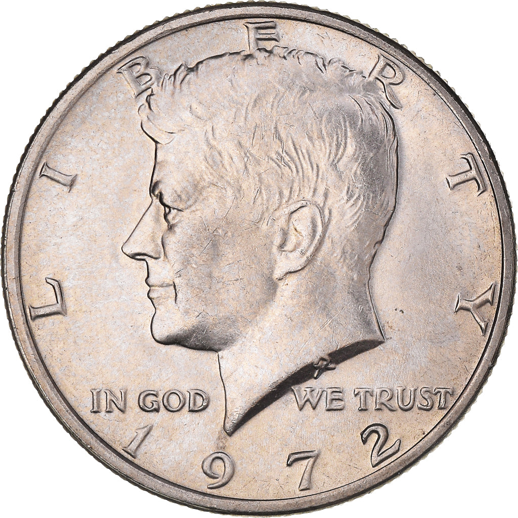 Moneda, Estados Unidos, Kennedy Half Dollar, Half Dollar, 1972, U.S. Mint