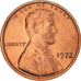 Coin, United States, Lincoln Cent, Cent, 1972, U.S. Mint, Philadelphia