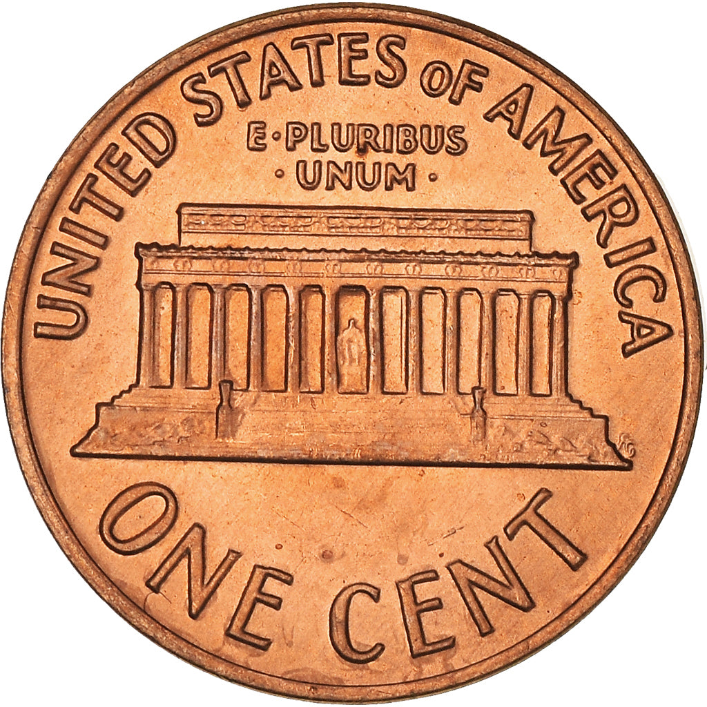 Coin, United States, Lincoln Cent, Cent, 1972, U.S. Mint, Philadelphia