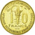 Moneda, África oriental francesa, 10 Francs, 1957, FDC, Aluminio - bronce