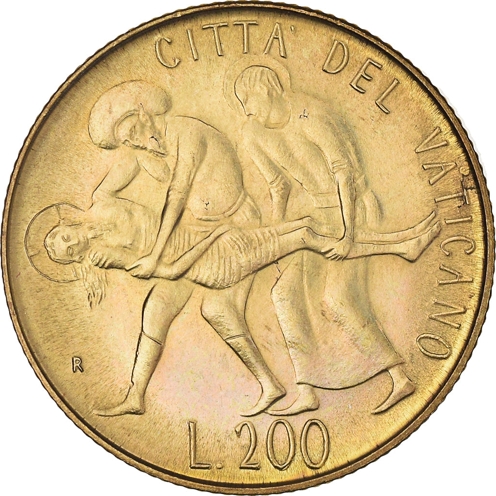 Munten, Vaticaanstad, John Paul II, 200 Lire, 1981, Roma, FDC, PR