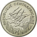 Coin, Central African Republic, 100 Francs, 1971, MS(65-70), Nickel, KM:E2