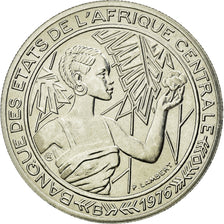 Moneda, Estados del África central, 500 Francs, 1976, Paris, FDC, Níquel