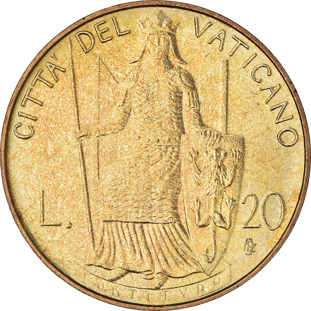 Monnaie, Cité du Vatican, John Paul II, 20 Lire, 1980, Roma, FDC.AN 2, FDC