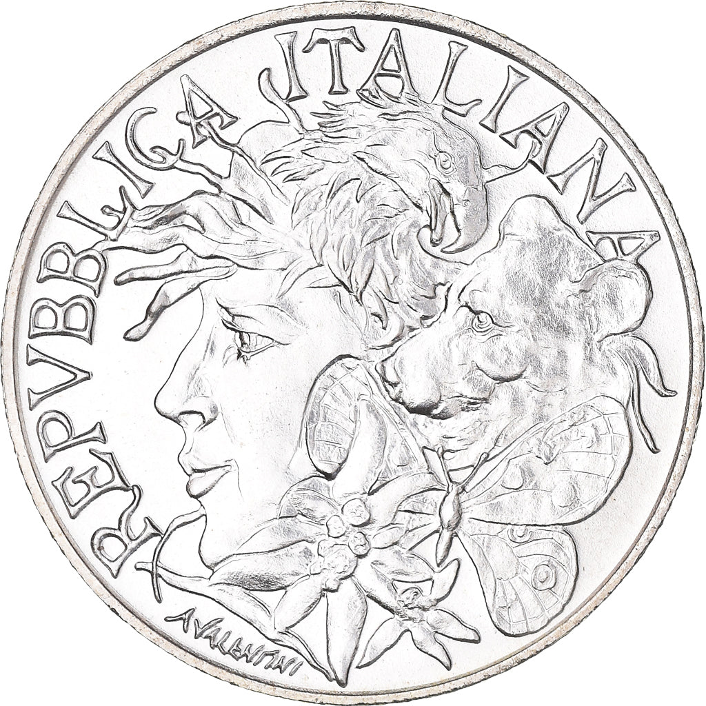 Monnaie, Italie, Flora e Fauna, 200 Lire, 1991, Rome, FDC, FDC, Argent, KM:142