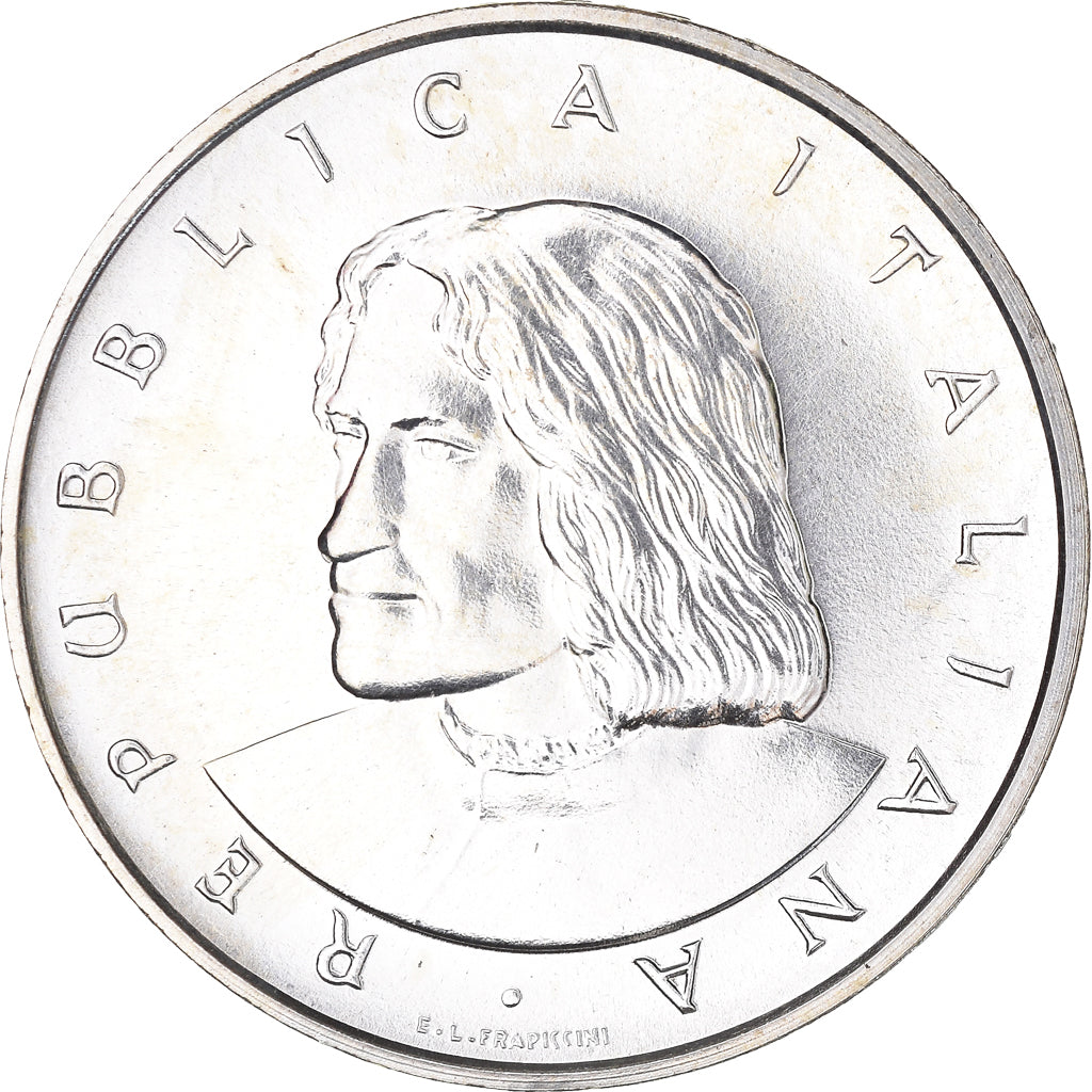 Moeda, Itália, Lorenzo il Magnifico, 500 Lire, 1992, Rome, FDC, MS(65-70)