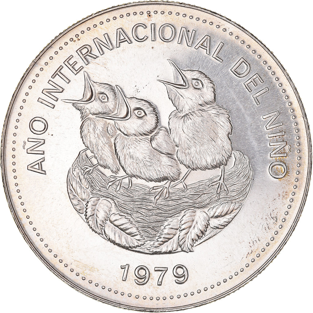Moneda, Costa Rica, Année international de l’enfant 1979, 100 Colones, 1979