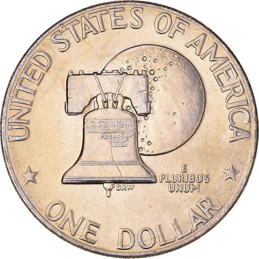 Coin, United States, Eisenhower Dollar, Dollar, 1976, U.S. Mint, Denver, MS(63)