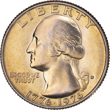 Coin, United States, Washington Quarter, Quarter, 1976, U.S. Mint, Denver