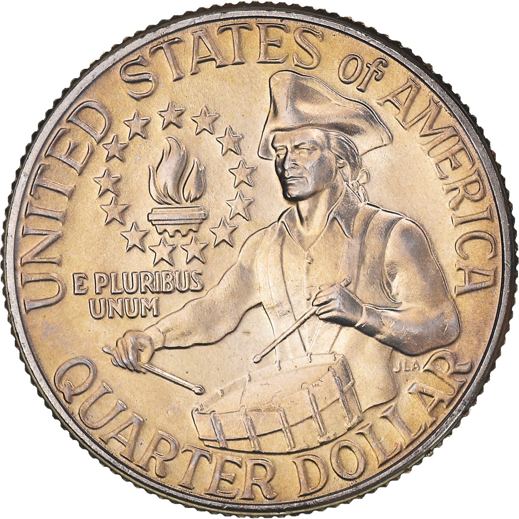 Coin, United States, Washington Quarter, Quarter, 1976, U.S. Mint, Denver